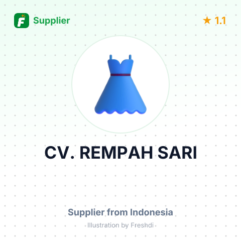 CV. REMPAH SARI – summary card, no photo uploaded yet