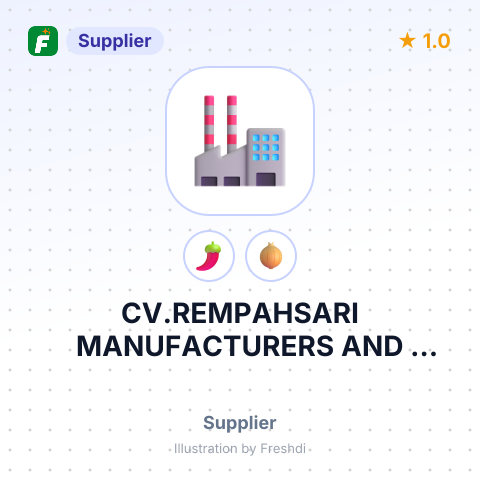 CV.REMPAHSARI MANUFACTURERS AND EXPORTERS – summary card, no photo uploaded yet