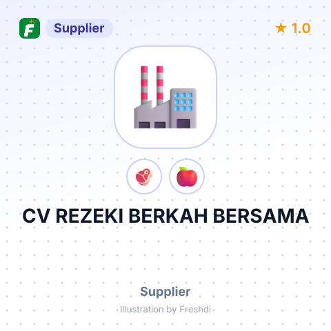 CV REZEKI BERKAH BERSAMA – summary card, no photo uploaded yet
