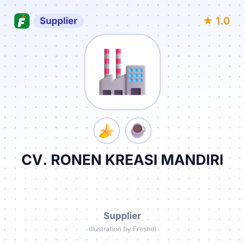 CV. RONEN KREASI MANDIRI – summary card, no photo uploaded yet