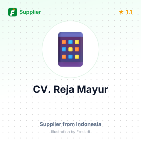 CV. Reja Mayur  – summary card, no photo uploaded yet