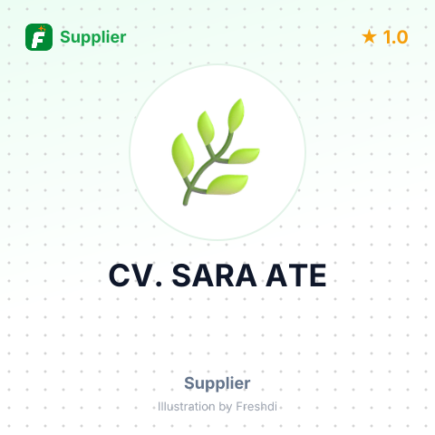 CV. SARA ATE – summary card, no photo uploaded yet