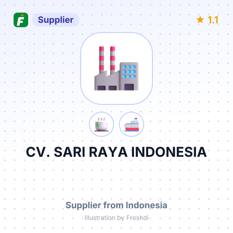CV. SARI RAYA INDONESIA – summary card, no photo uploaded yet