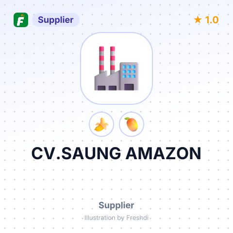 CV.SAUNG AMAZON – summary card, no photo uploaded yet