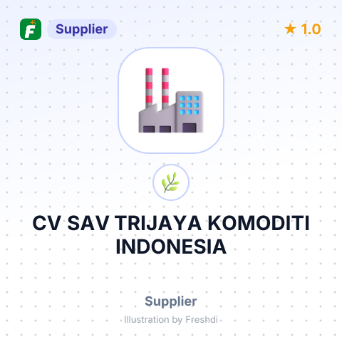 CV SAV TRIJAYA KOMODITI INDONESIA – summary card, no photo uploaded yet
