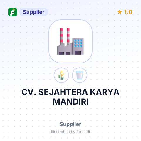 CV. SEJAHTERA KARYA MANDIRI – summary card, no photo uploaded yet