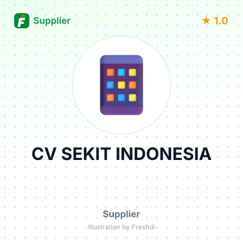 CV SEKIT INDONESIA – summary card, no photo uploaded yet