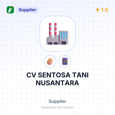 CV SENTOSA TANI NUSANTARA – summary card, no photo uploaded yet