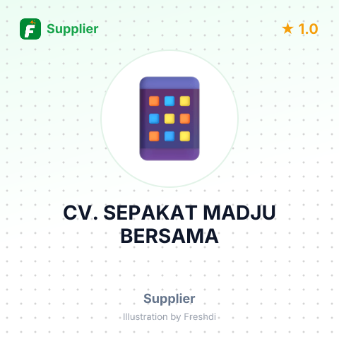 CV. SEPAKAT MADJU BERSAMA – summary card, no photo uploaded yet
