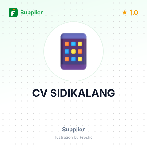 CV SIDIKALANG – summary card, no photo uploaded yet