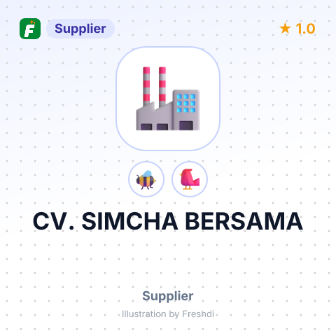 CV. SIMCHA BERSAMA – summary card, no photo uploaded yet