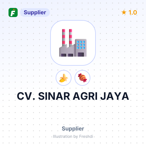 CV. SINAR AGRI JAYA – summary card, no photo uploaded yet