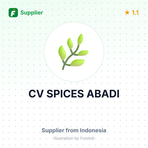 CV SPICES ABADI – summary card, no photo uploaded yet