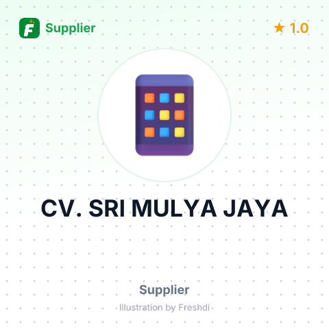 CV. SRI MULYA JAYA – summary card, no photo uploaded yet