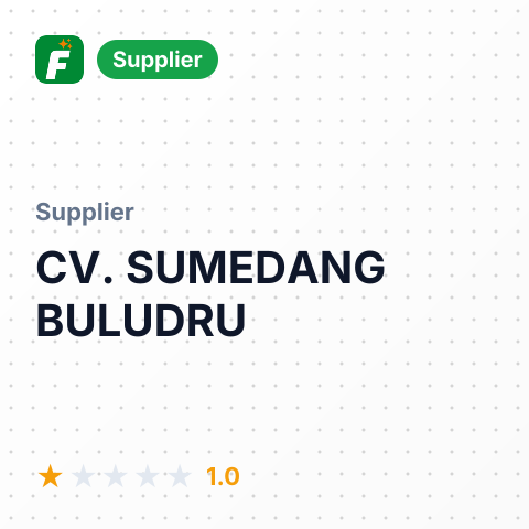 CV. SUMEDANG BULUDRU – summary card, no photo uploaded yet