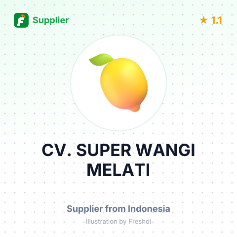 CV. SUPER WANGI MELATI – summary card, no photo uploaded yet