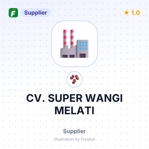 CV. SUPER WANGI MELATI – summary card, no photo uploaded yet