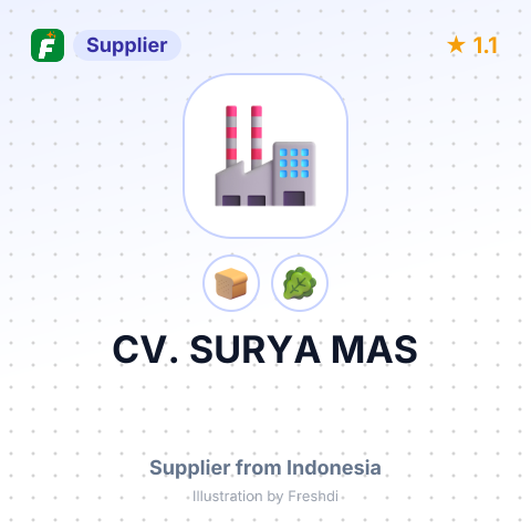 CV. SURYA MAS – summary card, no photo uploaded yet