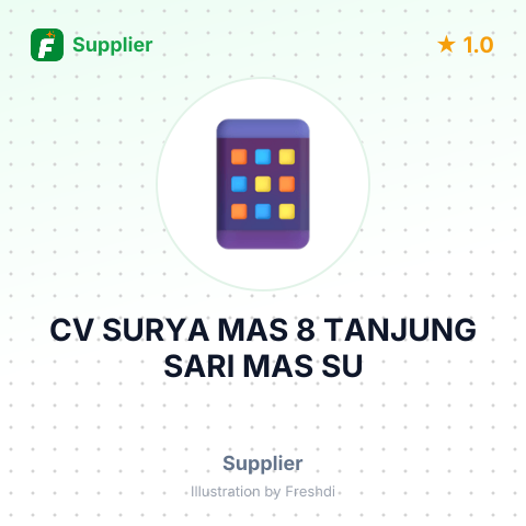CV SURYA MAS 8 TANJUNG SARI MAS SU – summary card, no photo uploaded yet
