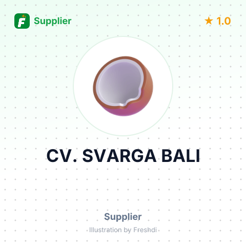 CV. SVARGA BALI – summary card, no photo uploaded yet