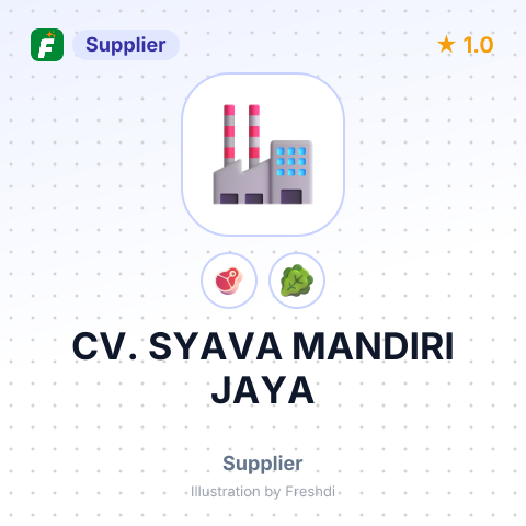 CV. SYAVA MANDIRI JAYA – summary card, no photo uploaded yet