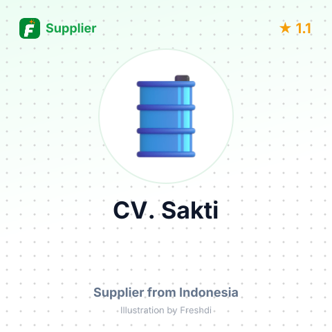 CV. Sakti – summary card, no photo uploaded yet
