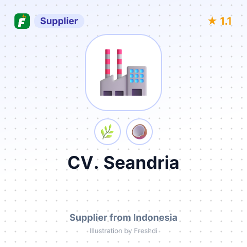 CV. Seandria  – summary card, no photo uploaded yet