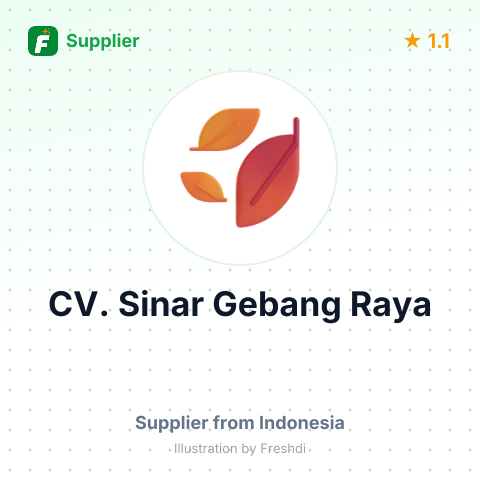 CV. Sinar Gebang Raya – summary card, no photo uploaded yet