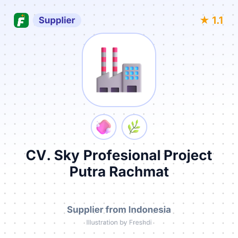 CV. Sky Profesional Project Putra Rachmat – summary card, no photo uploaded yet