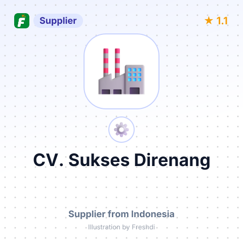CV. Sukses Direnang – summary card, no photo uploaded yet