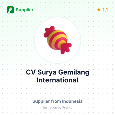 CV Surya Gemilang International  – summary card, no photo uploaded yet
