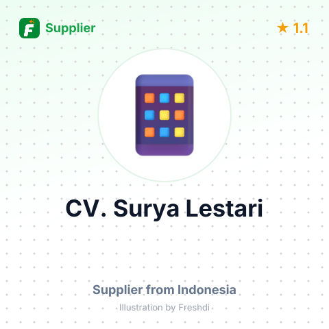 CV. Surya Lestari  – summary card, no photo uploaded yet