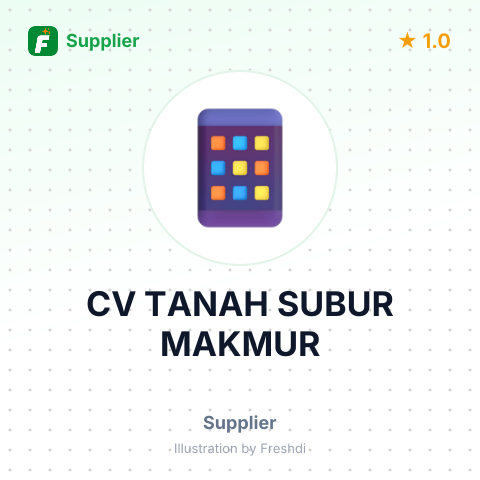CV TANAH SUBUR MAKMUR – summary card, no photo uploaded yet