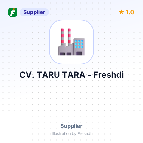 CV. TARU TARA – summary card, no photo uploaded yet