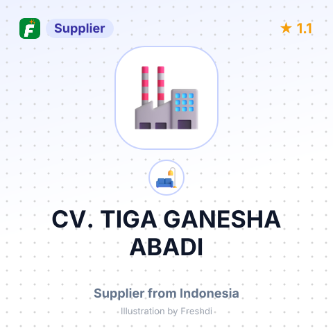 CV. TIGA GANESHA ABADI – summary card, no photo uploaded yet
