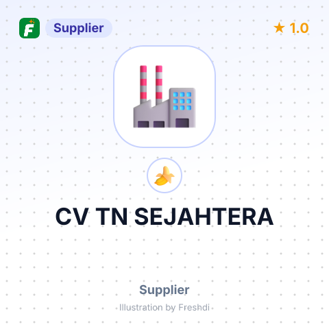 CV TN SEJAHTERA – summary card, no photo uploaded yet