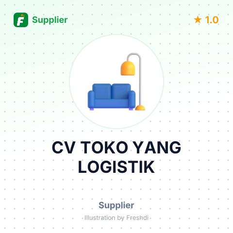 CV TOKO YANG LOGISTIK – summary card, no photo uploaded yet
