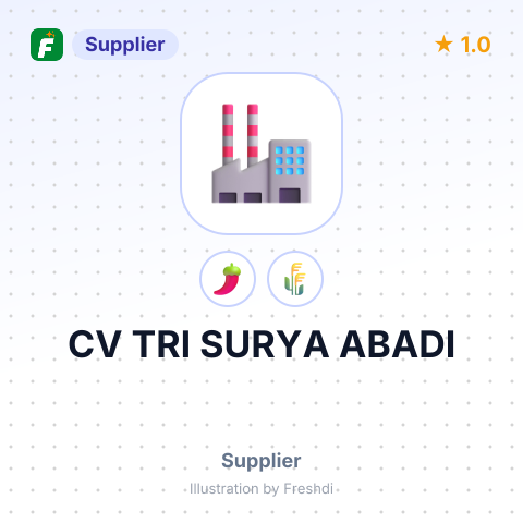 CV TRI SURYA ABADI – summary card, no photo uploaded yet