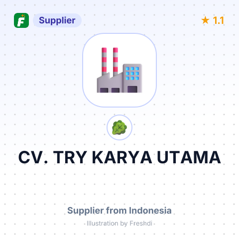 CV. TRY KARYA UTAMA – summary card, no photo uploaded yet