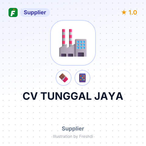 CV TUNGGAL JAYA – summary card, no photo uploaded yet
