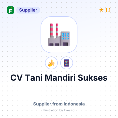 CV Tani Mandiri Sukses  – summary card, no photo uploaded yet