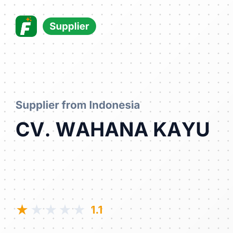 CV. WAHANA KAYU – summary card, no photo uploaded yet