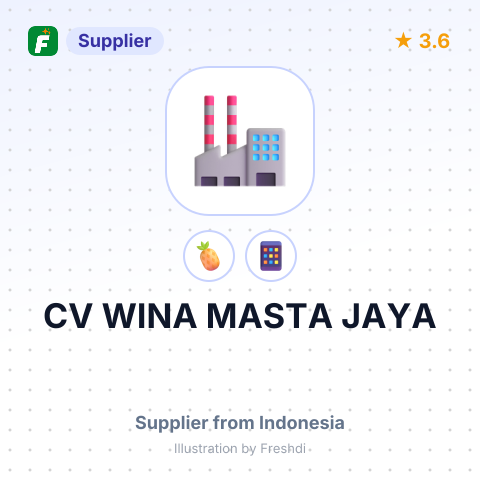 CV WINA MASTA JAYA – summary card, no photo uploaded yet