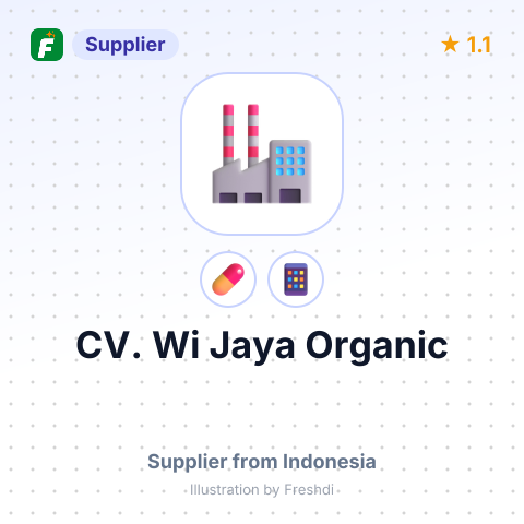 CV. Wi Jaya Organic  – summary card, no photo uploaded yet