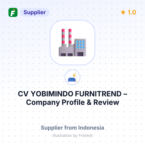 CV YOBIMINDO FURNITREND – summary card, no photo uploaded yet