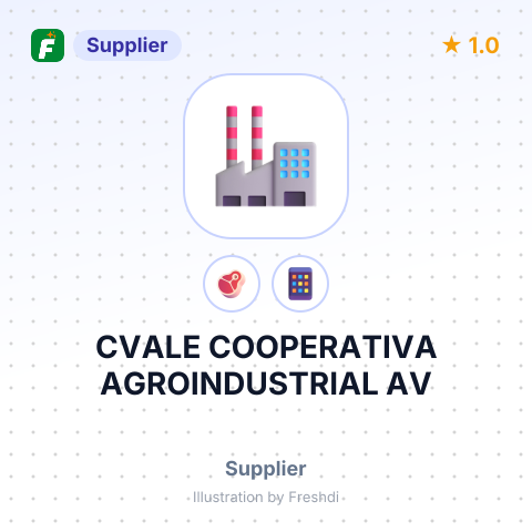 CVALE COOPERATIVA AGROINDUSTRIAL AV – summary card, no photo uploaded yet