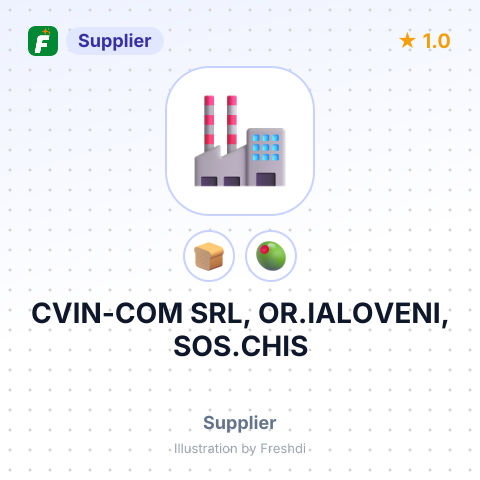 CVIN-COM SRL, OR.IALOVENI, SOS.CHIS – summary card, no photo uploaded yet