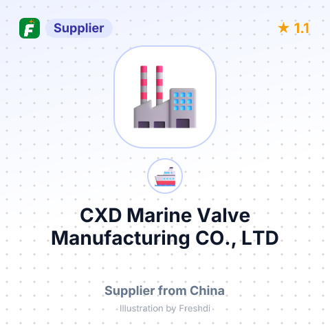 CXD Marine Valve Manufacturing CO., LTD – summary card, no photo uploaded yet