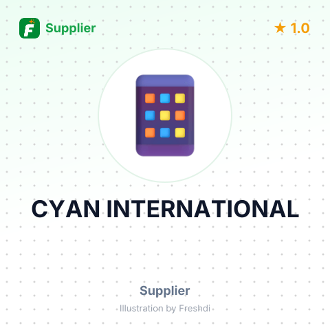 CYAN INTERNATIONAL – summary card, no photo uploaded yet