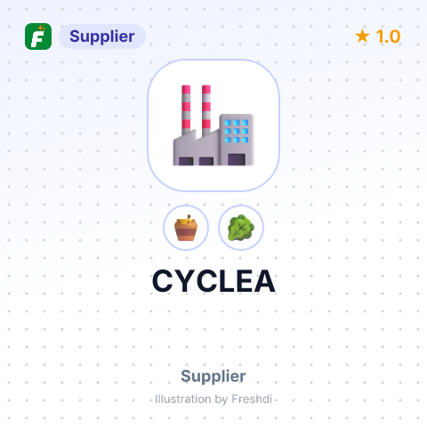 CYCLEA – summary card, no photo uploaded yet